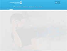 Tablet Screenshot of fundacjaforani.org
